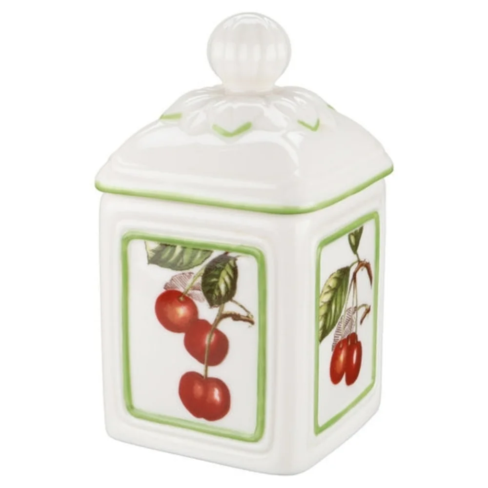 Cascara Charm by Villeroy & Boch Ceramic Pot Jam Jars Set & Tray - Picture 3 of 16
